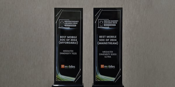 MediaTek wins at the Indian Gadget Awards 2024