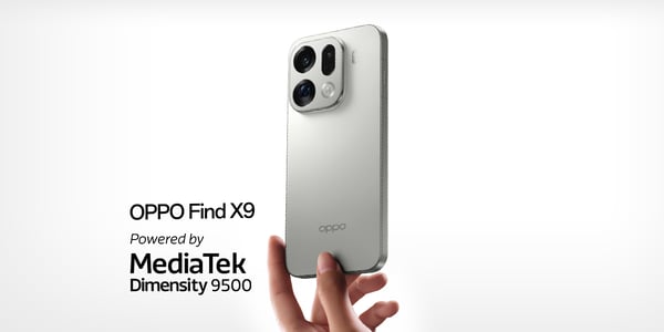 OPPO Find X9 powered by MediaTek Dimensity 9500